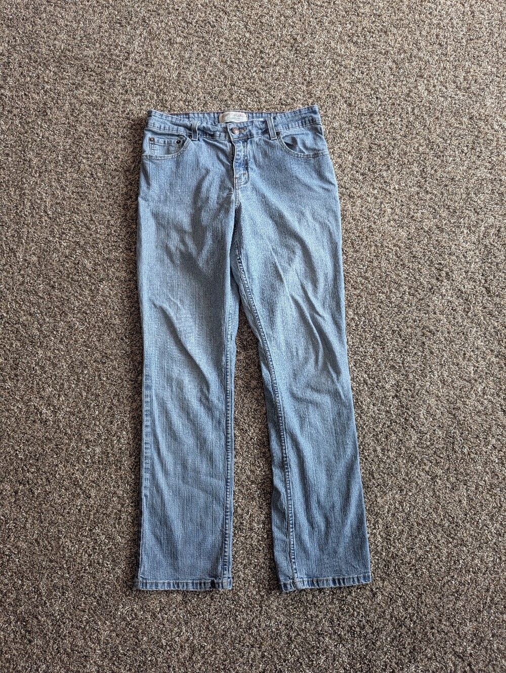 Levi Strauss Signature Mid Rise Straight Jeans Size Misses 8 Medium